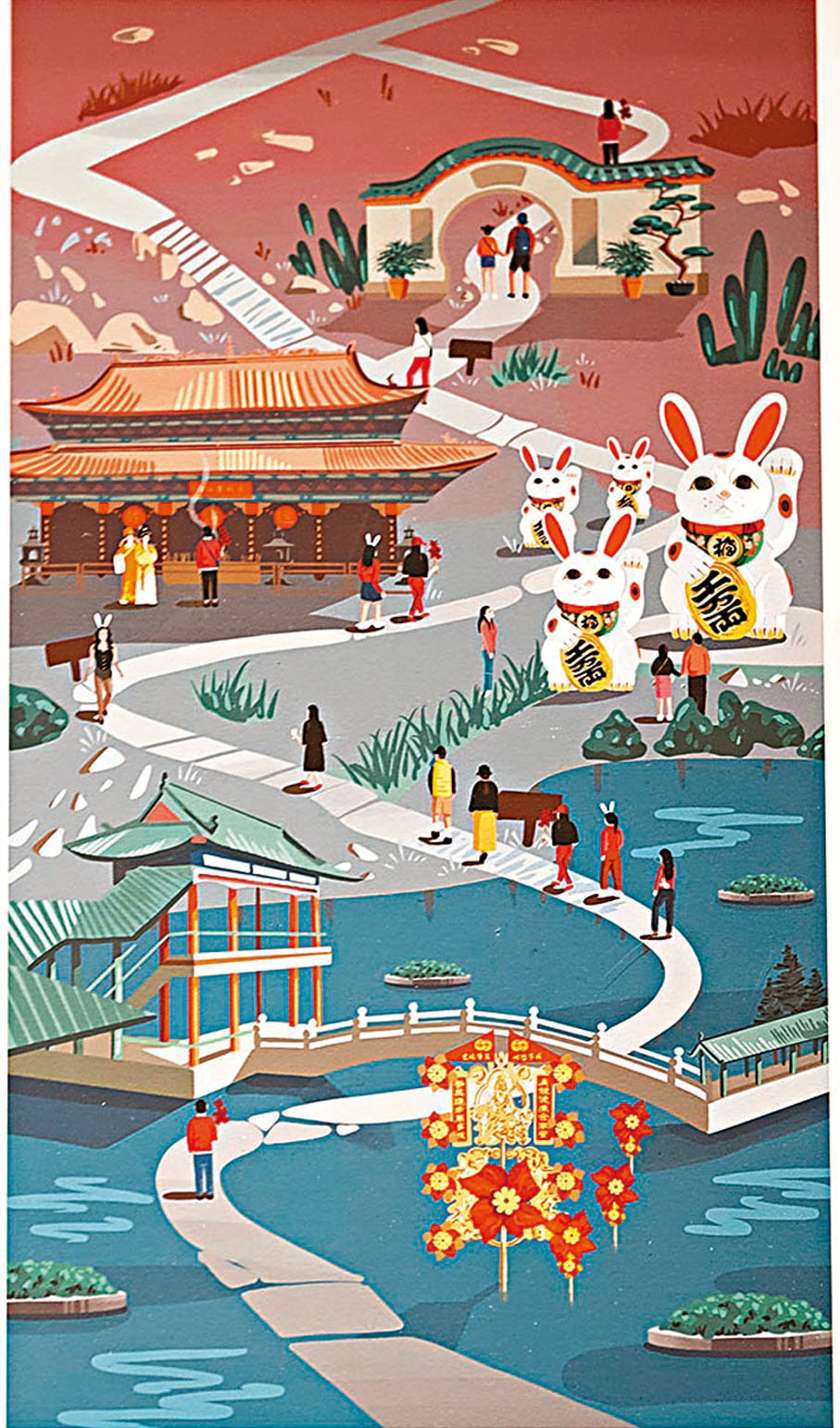 ◆《秋香赤口去求神》。 Randy Wong  攝