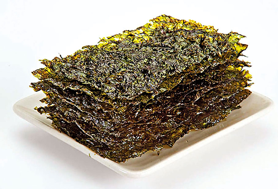 ◆衞生署建議，市民應選吃如紫菜等碘質豐富的食物。資料圖片