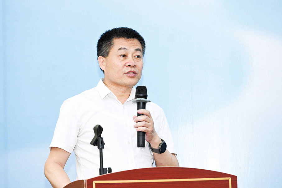 ◆ 盛斌林致辭。