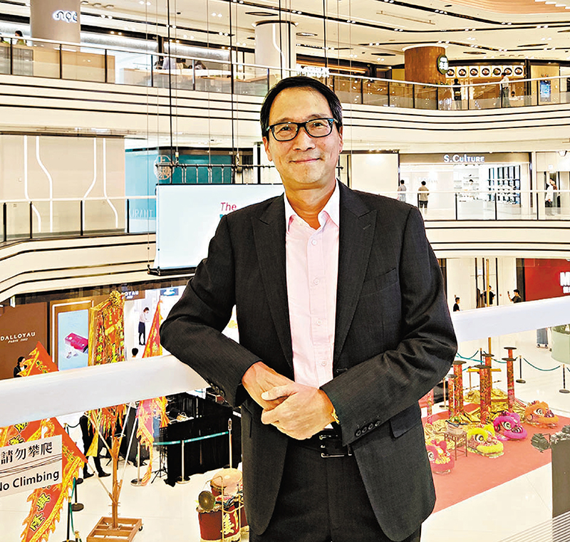 ◆ 鄧智輝表示，港鐵旗下14個商場生意已回復至疫情前90%。