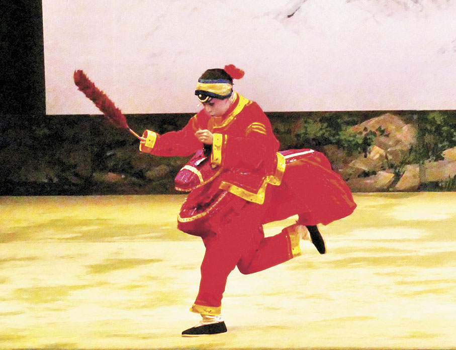 ◆扮演胭脂馬的演員均有豐富的表演功力。