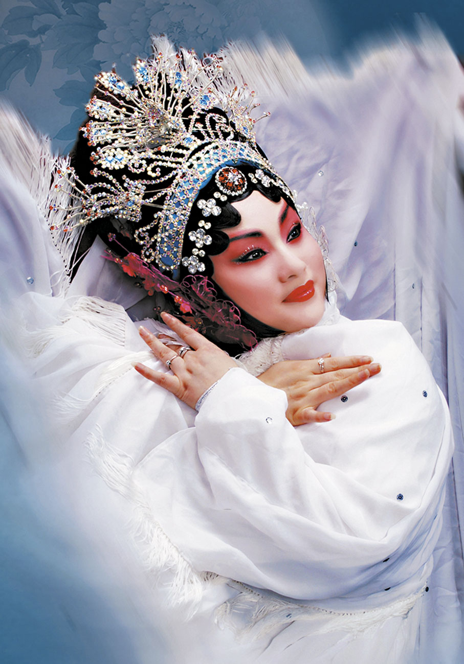 ◆秦腔《西湖遺恨》中李梅飾李慧娘。  陝西省戲曲研究院供圖