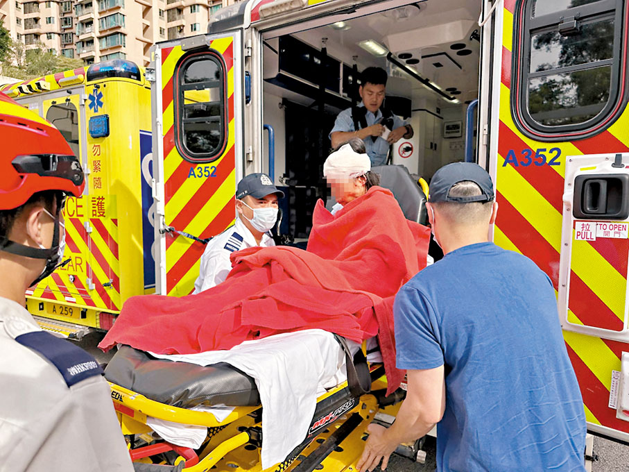 ◆疑因賣樓鬧翻釀火警，4姊妹齊告燒傷送院。