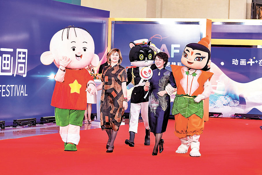 ◆知名動畫角色攜手幕後創作者驚喜亮相。