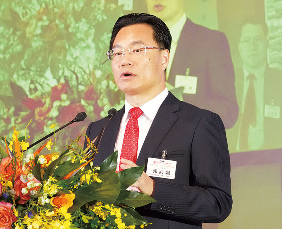 ◆ 郭武飄致辭。