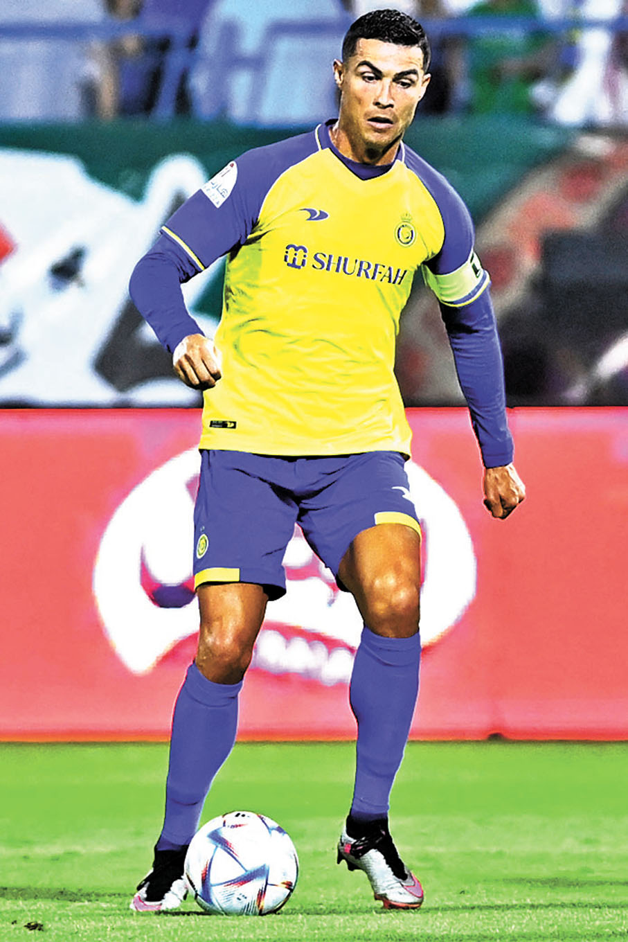 ◆C朗要與剛加盟艾納斯的新隊友們培養默契。 資料圖片