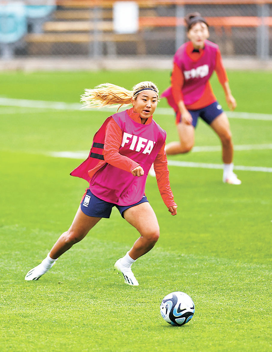 ◆ 韓國隊中場核心趙昭賢，是熱刺女足的一員。路透社