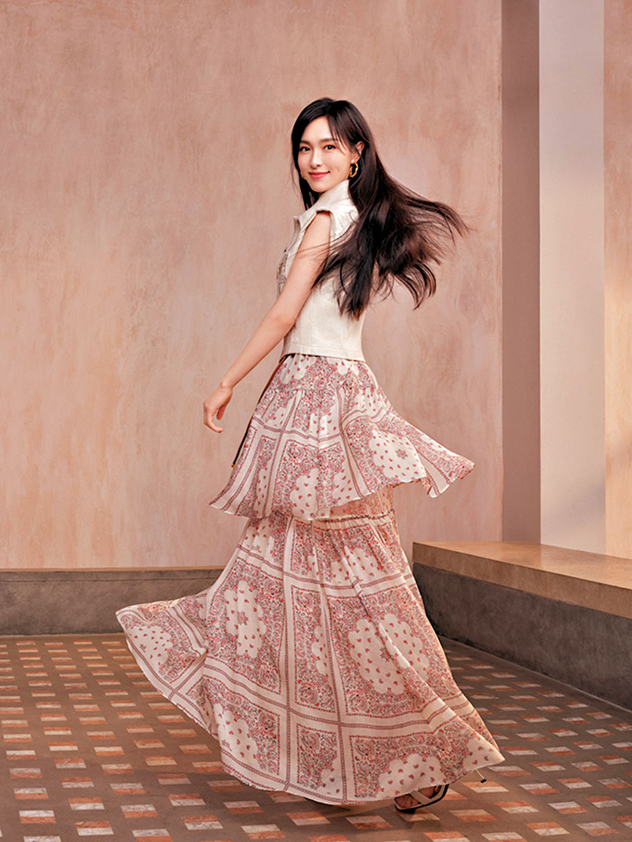 ◆唐嫣穿着EP YAYING雅瑩最新服裝