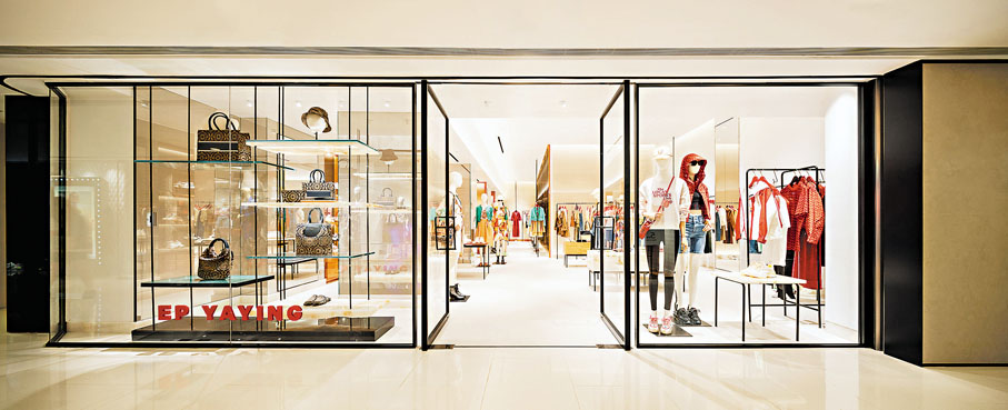 ◆香港店設計明亮通透