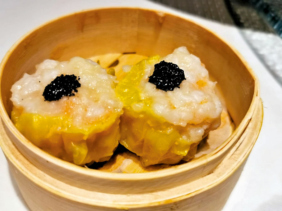 ◆黑松露蒸燒賣