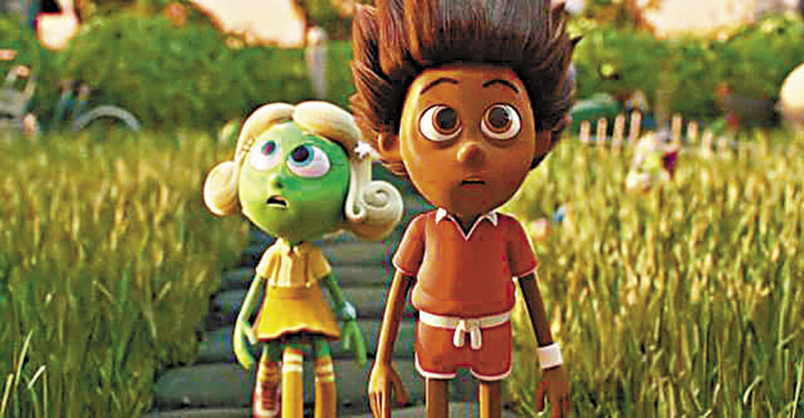 ◆《艾倫的電波冒險》劇照。