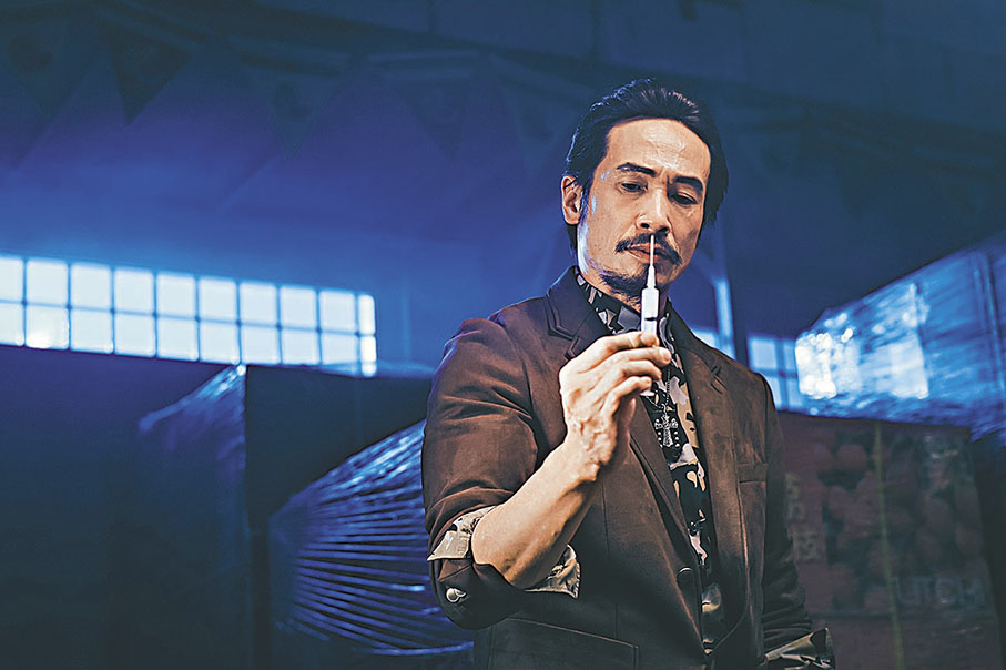 ◆陳豪飾演的「末路毒王」讓人不寒而慄。