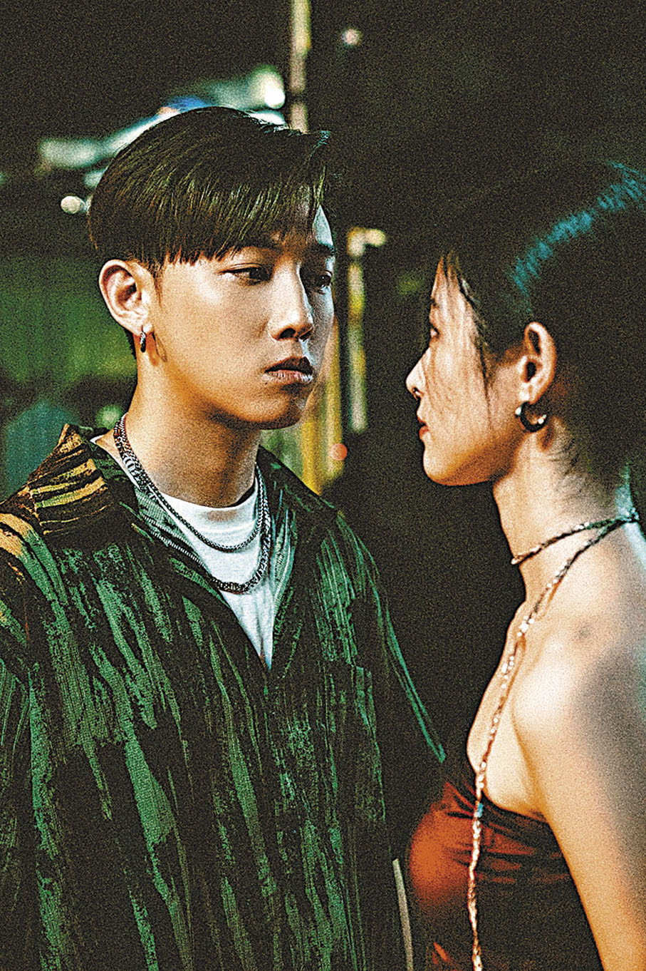 ◆張天賦讚飾演女主角的詹子萱做得到位。