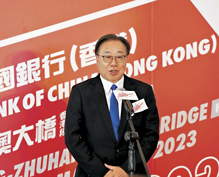 ◆田總主席關祺認為在港珠澳賽道對跑手而言將是全新挑戰。