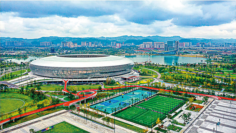◆東安湖體育公園主體育場