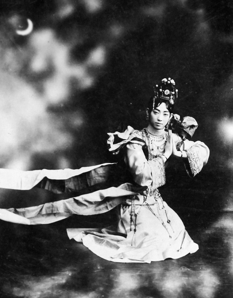 ◆《天女散花》，梅蘭芳飾天女。