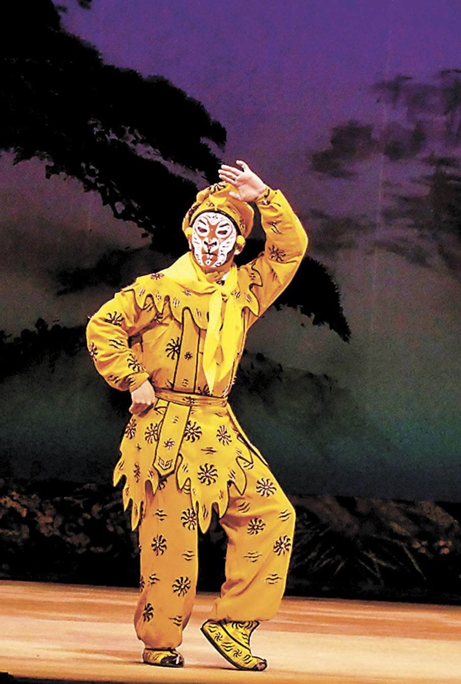 ◆蘇鈺橋演的孫悟空維妙維肖。