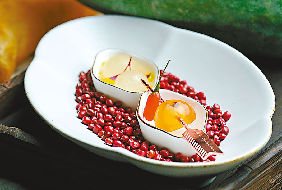 ◆青檸水晶、鮮蓮子清心花膠凍