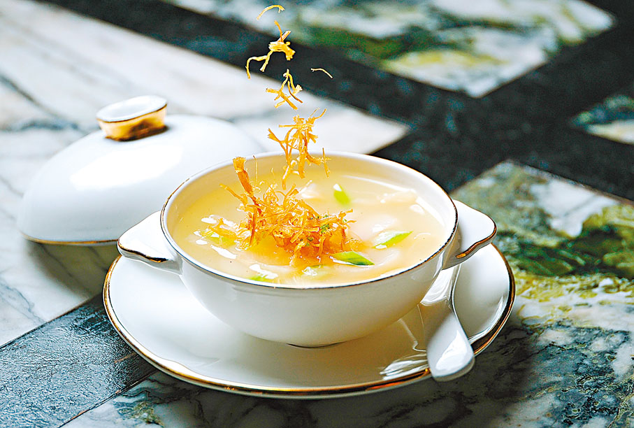 ◆花膠金銀貝絲瓜露