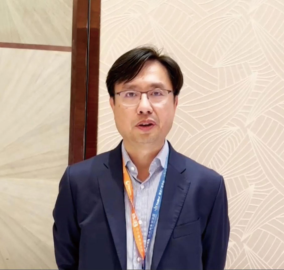 ◆ 中國香港港區全國人大代表、香港互聯網專業協會會長冼漢迪視頻致辭