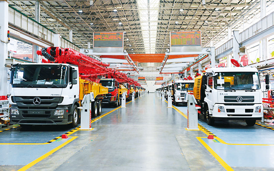 ◆ 三一重工長沙18號「燈塔工廠」。