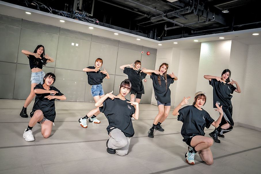 ◆女團Lolly Talk盡顯活力。