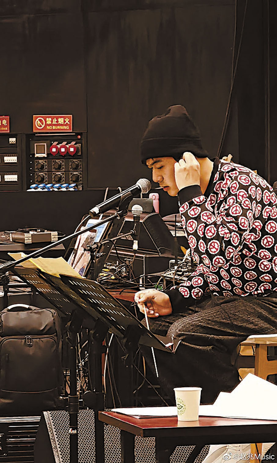 ◆趙兆表示，音樂製作人需要更為豐富的觸角和觀察。