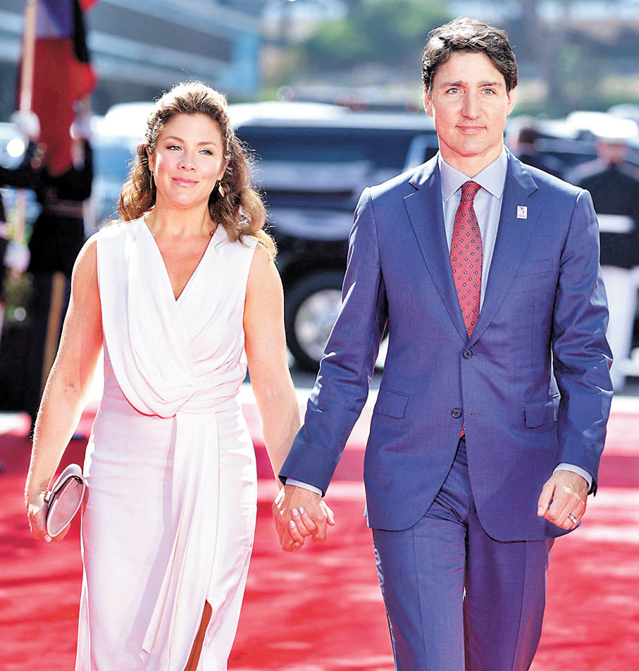 ◆杜魯多與蘇菲已簽署分居協議。資料圖片