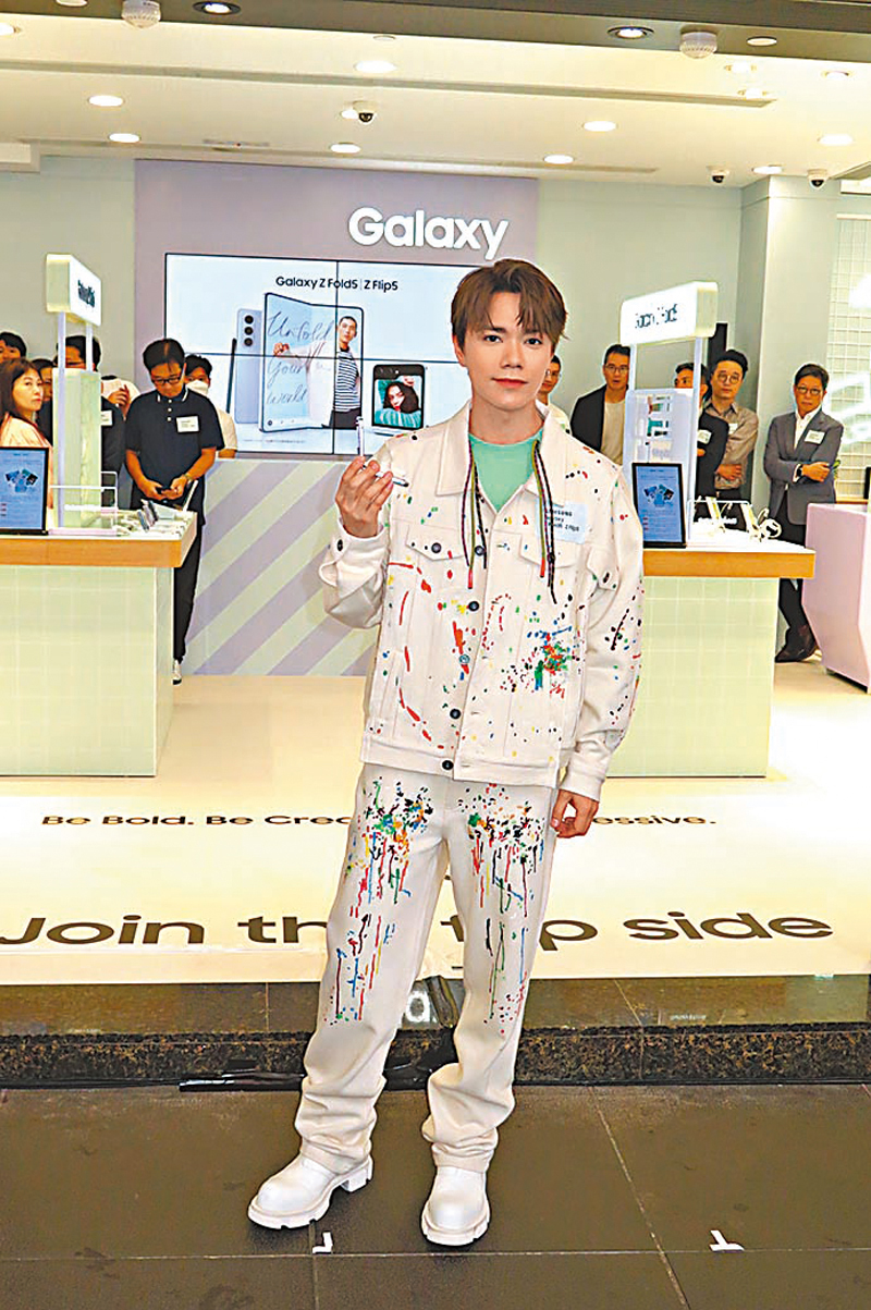 ◆軒仔現已在培育新人，他透露已有兩位18歲男新人。
