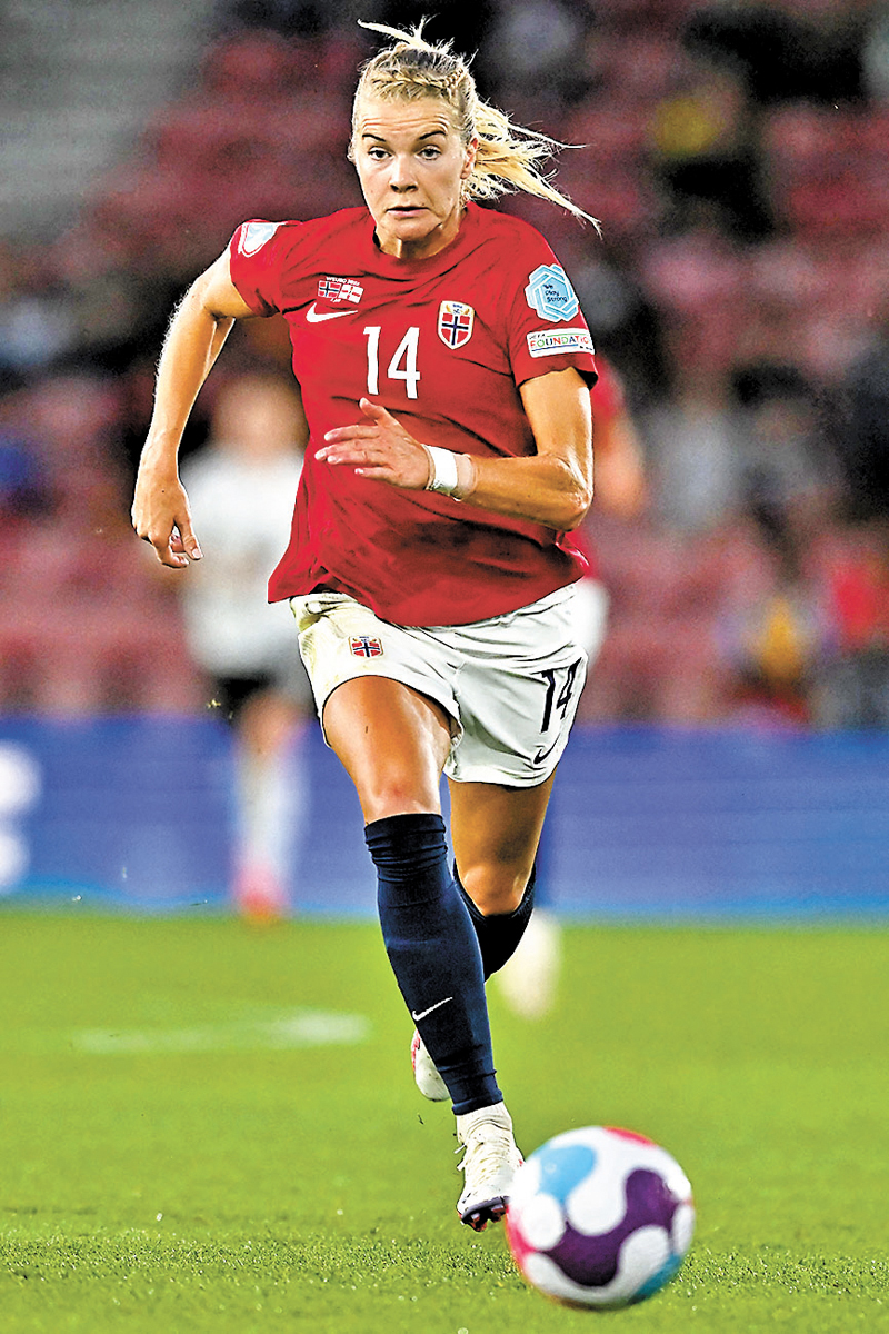 ◆ 挪威女足在分組賽表現欠穩定。 資料圖片