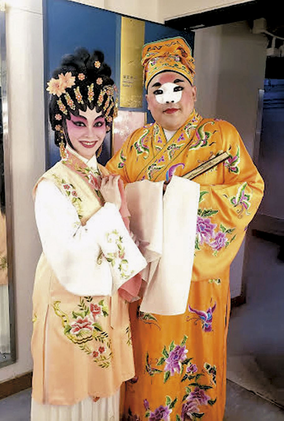 ◆梁煒康也是王潔清的良師好友。