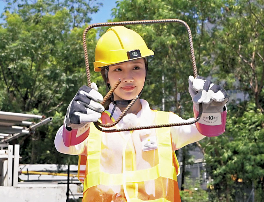 ◆梁允瑜巾幗不讓鬚眉。