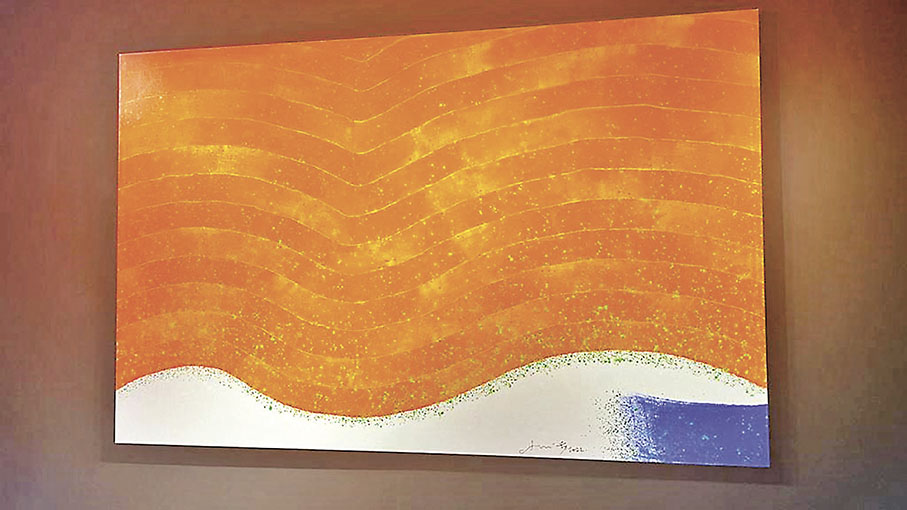 ◆蕭勤作品《大局》