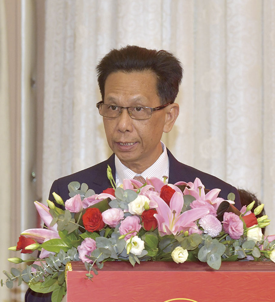 ◆鄭錦波致辭。