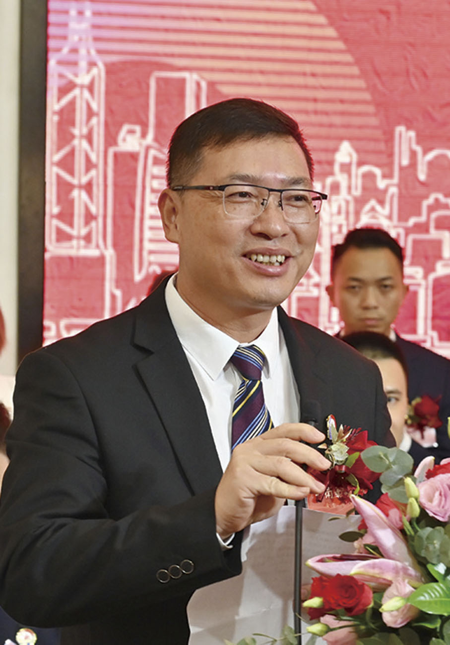 ◆吳衛華致辭。