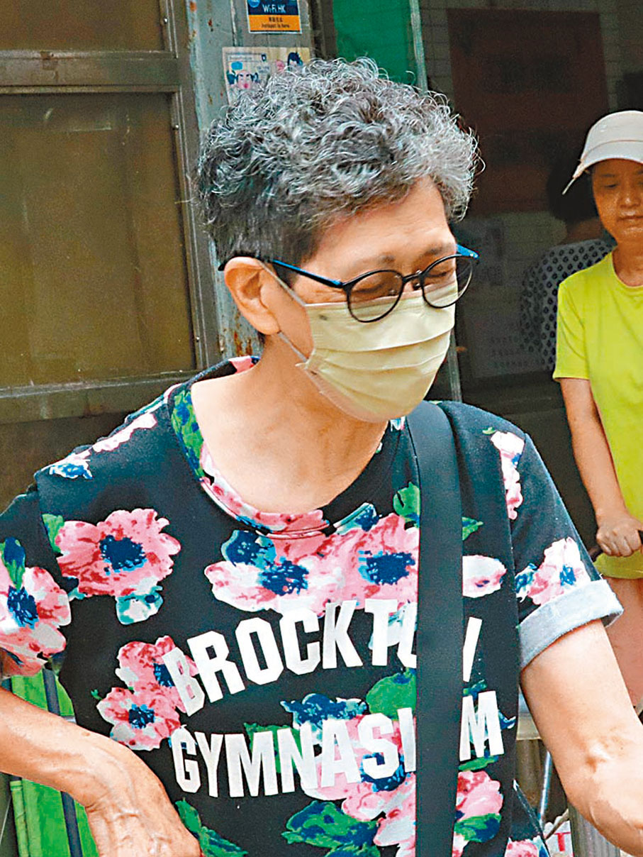 ◆楊婆婆。香港文匯報記者北山彥  攝