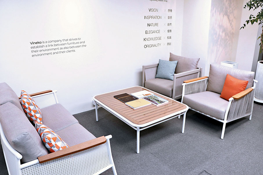 ◆VINEKO產品會以亞洲市場為目標，並特別看好內地市場。香港文匯報記者北山彥  攝