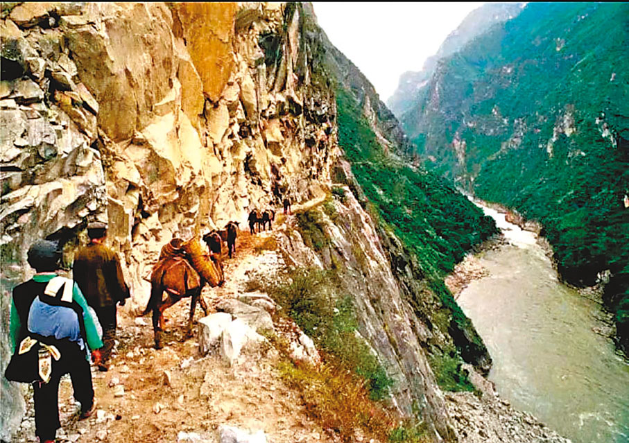 ◆十二欄杆一段。作者供圖