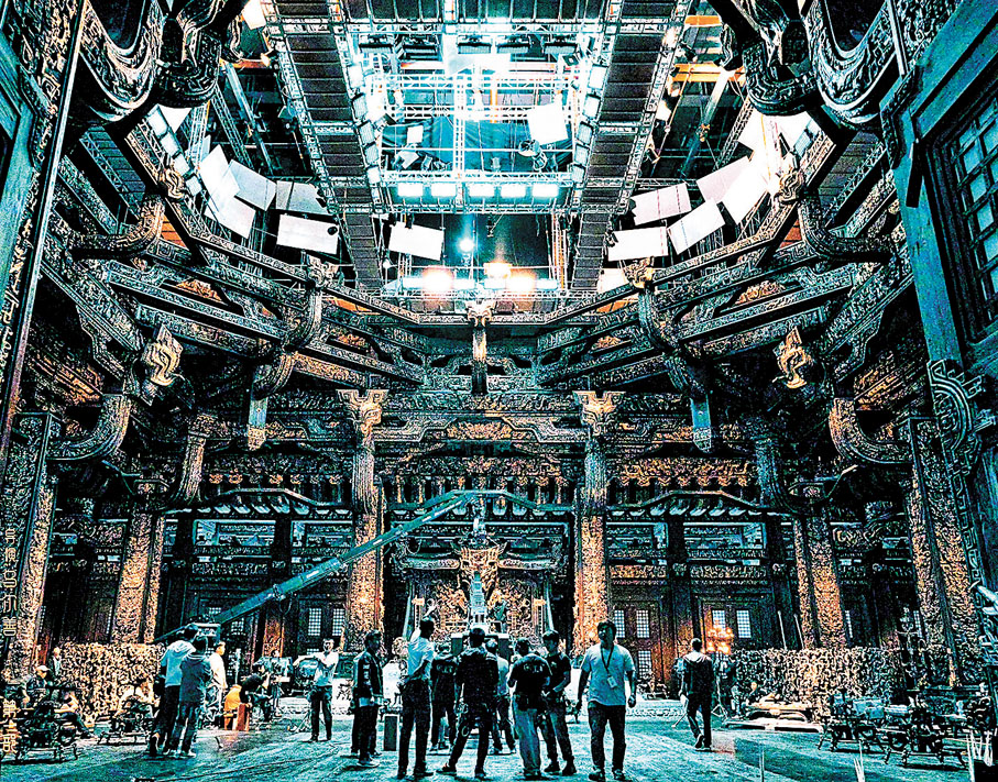 ◆氣勢宏偉的封神大殿。網上圖片