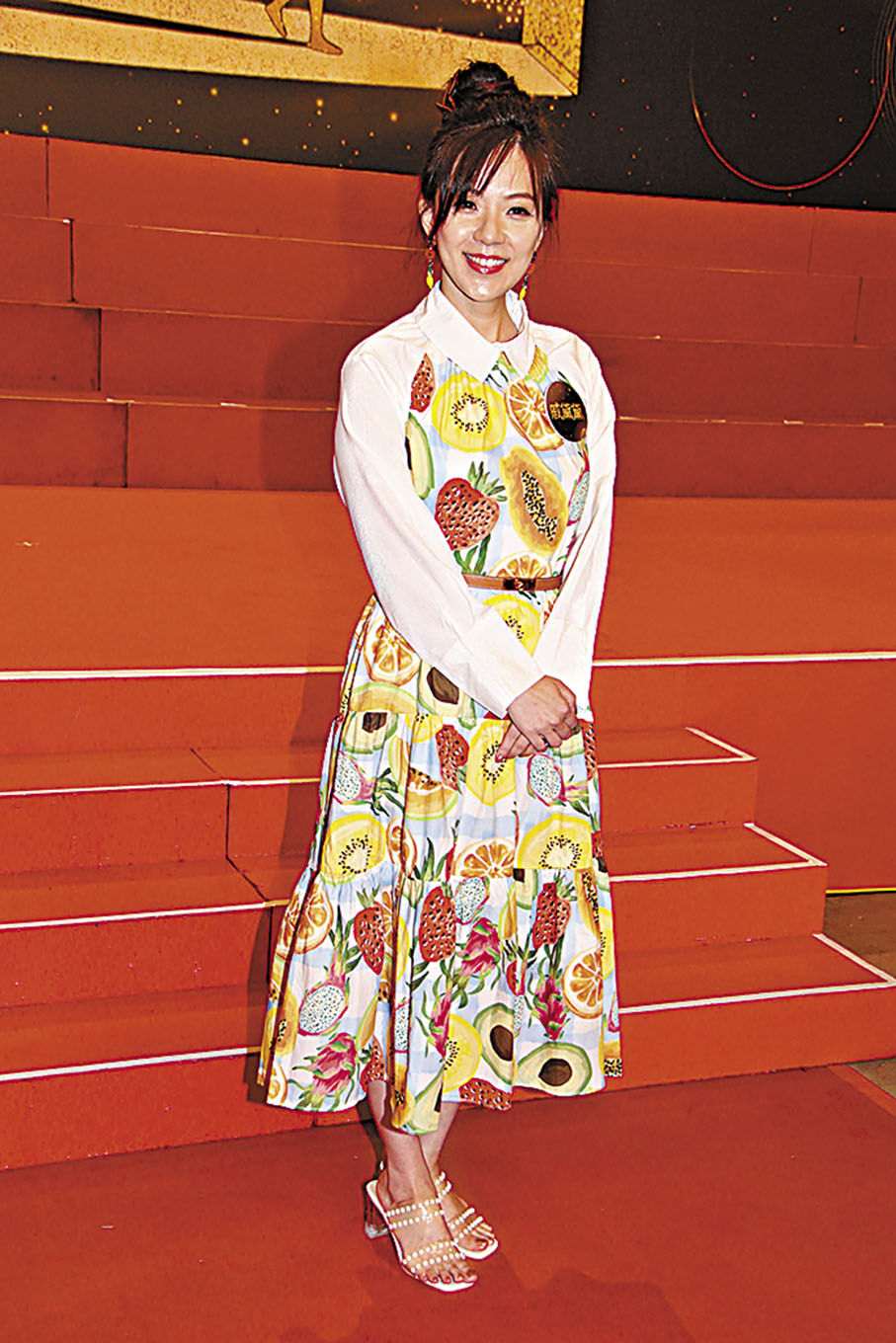 ◆前港姐戚黛黛成功入圍。