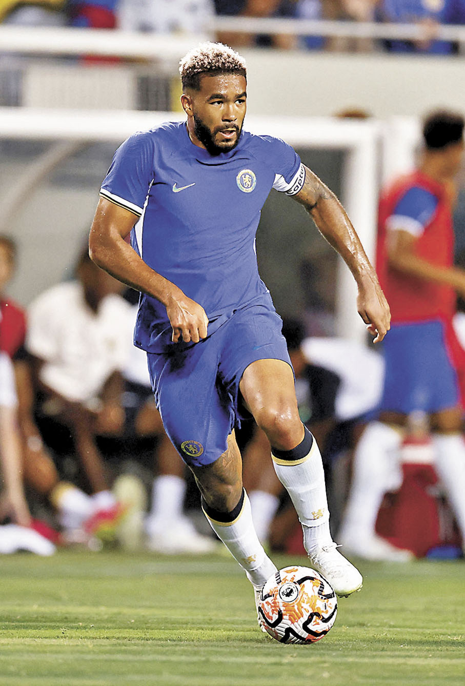 ◆ 上季受傷患困擾的車路士右閘列斯占士已可復出。  資料圖片