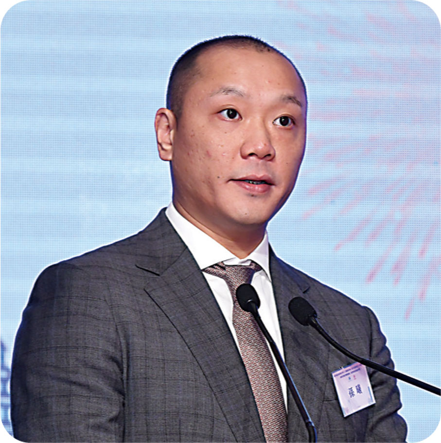 ◆孫曦發表致辭。