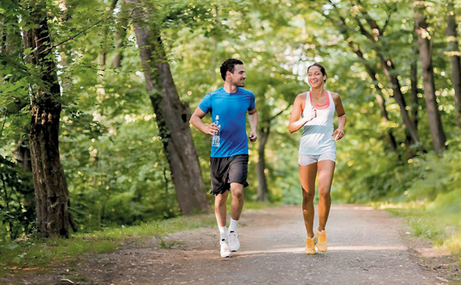 ◆適量運動有助於強健脾胃功能。