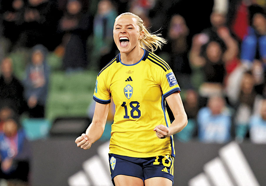 ◆ 露科本屆賽事暫為瑞典隊兩破對手大門。  資料圖片