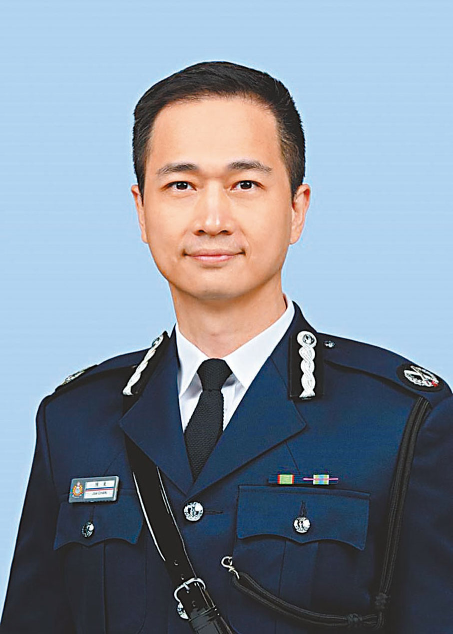 ◆陳東獲晉升為警務處高級助理處長，出任行動處處長。