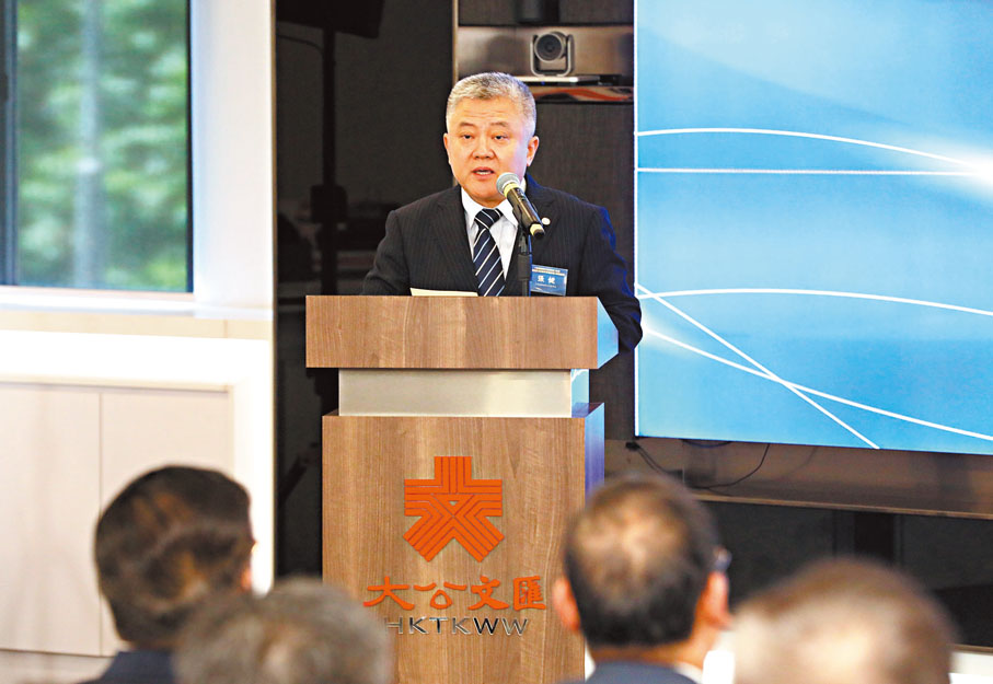 ◆ 張健。 香港文匯報記者萬霜靈  攝