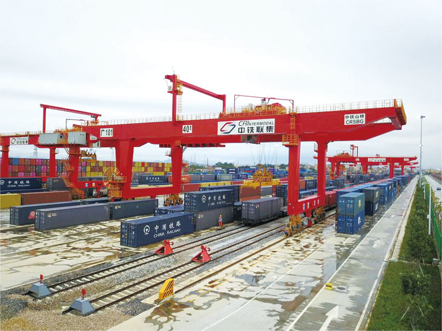 ◆ 廣州國際港。