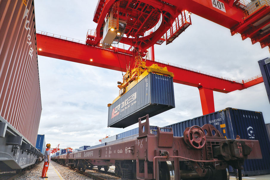 ◆ 中歐班列 。