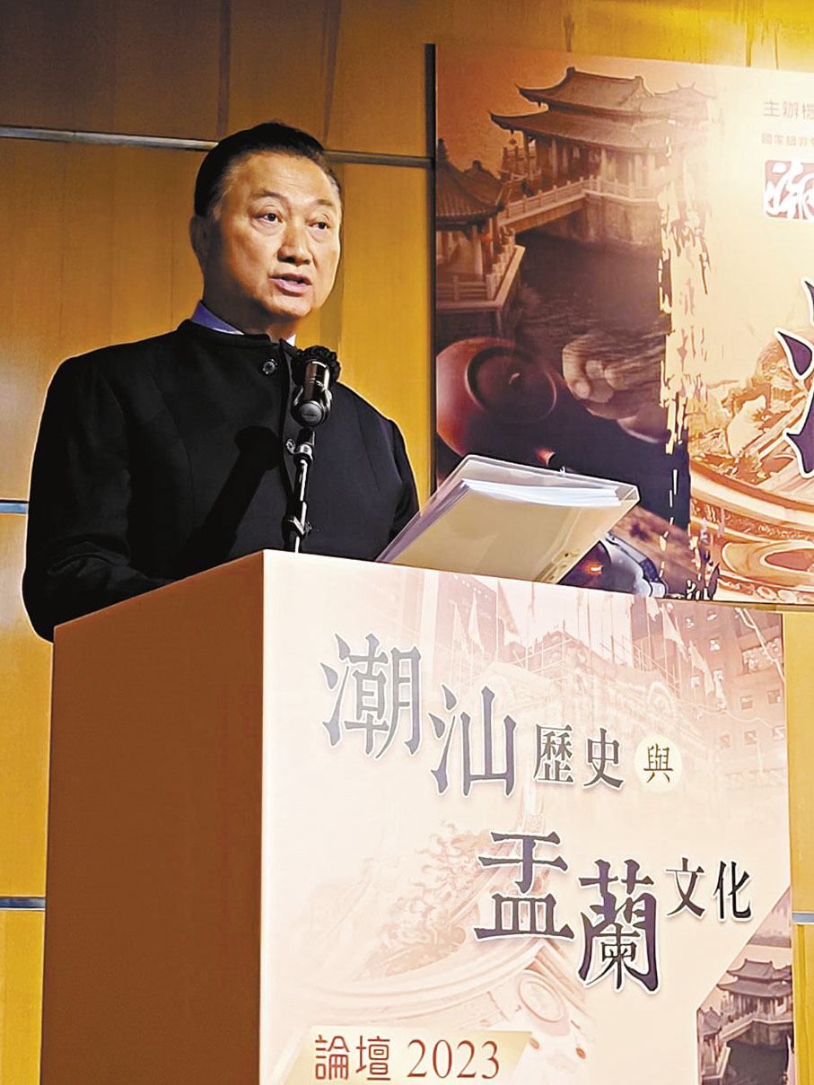 ◆陳振彬在論壇上致辭。