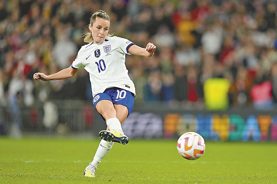 ◆ 艾娜東妮是英格蘭的核心人物。  資料圖片